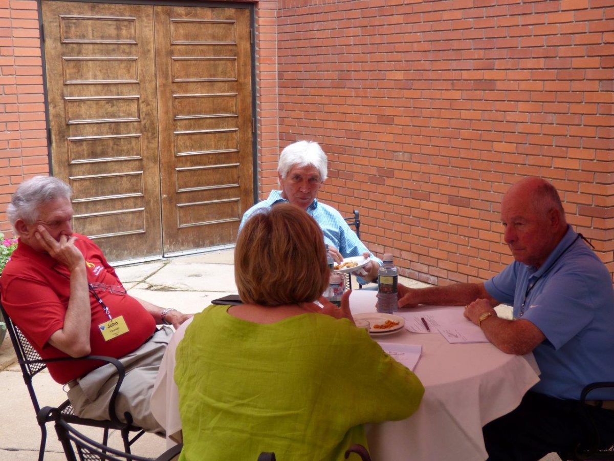 Karen John Larry Rolfe TEC / Vistage Keepers of the Flame